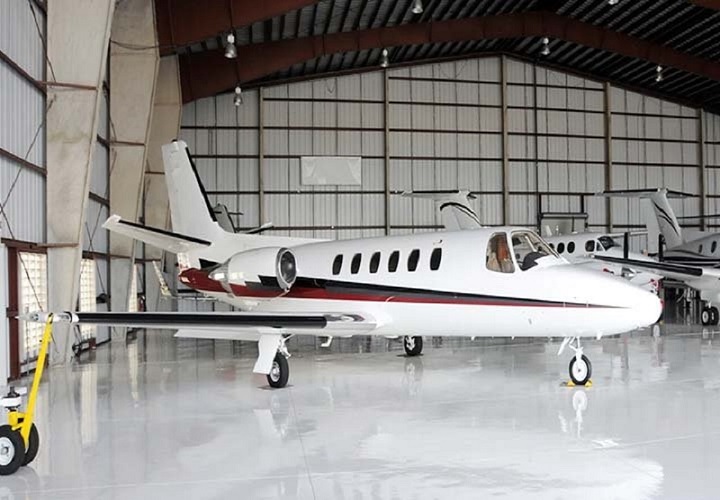 Airplane Hangar Made Of Prefabricated Steel Structure