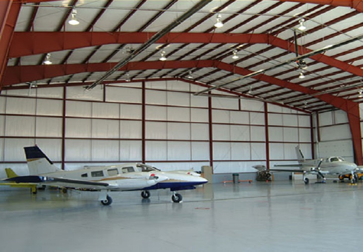 High Quality  Aircraft Hangar Made Of Steel Structure