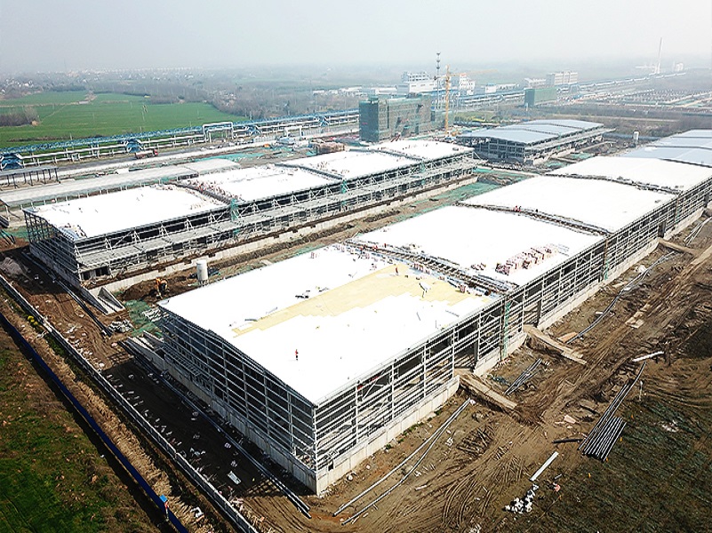 Heavy Steel Structure Large Logistics Zone Warehouse