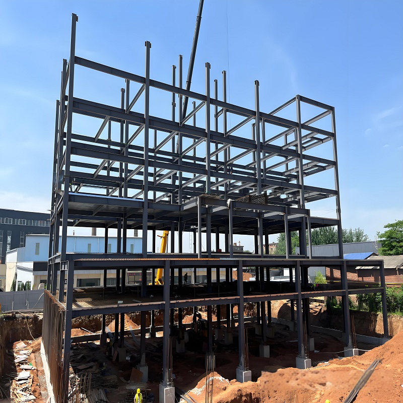 Modern Multi-story Steel Structure Building