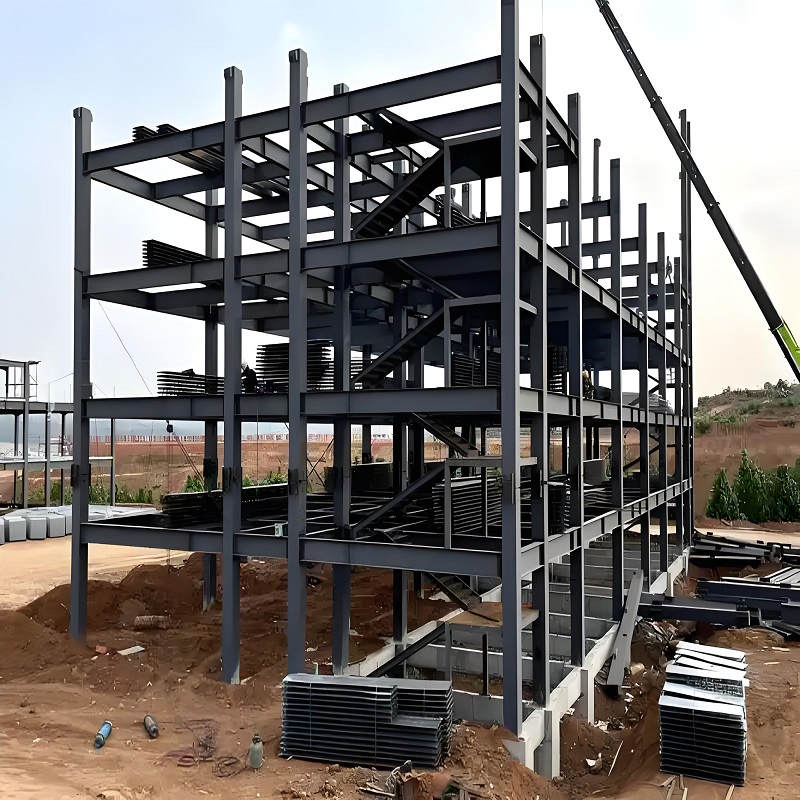 Multi storey Steel Structure Prefab Building