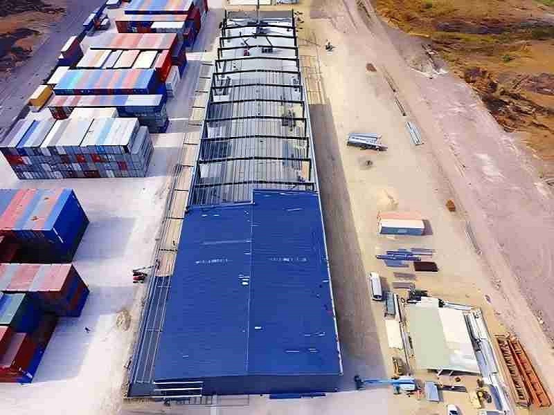 Papua New Guinea Prefabricated Warehouse
