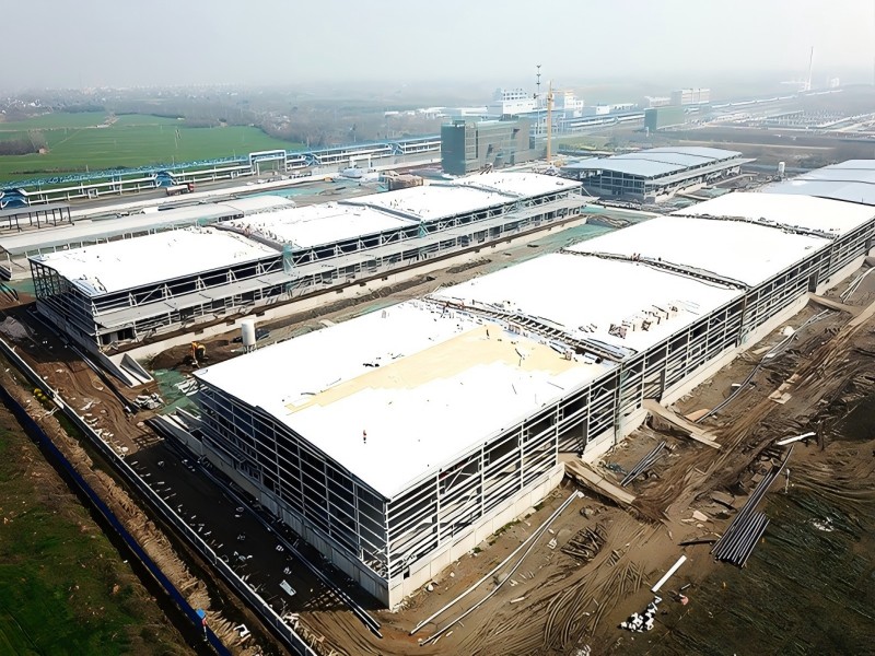 Heavy Steel Structure Large Logistics Zone Warehouse
